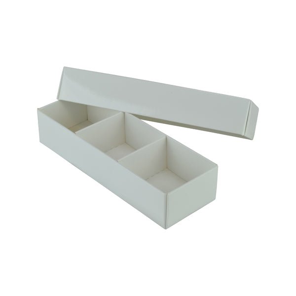 3 Macaroon & Choc Box - Paperboard (Base, Insert & Lid) - PackQueen