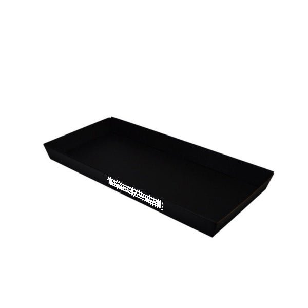 50mm High Large Rectangle Catering Tray - with optional clear lid (Lid purchased separately) - PackQueen