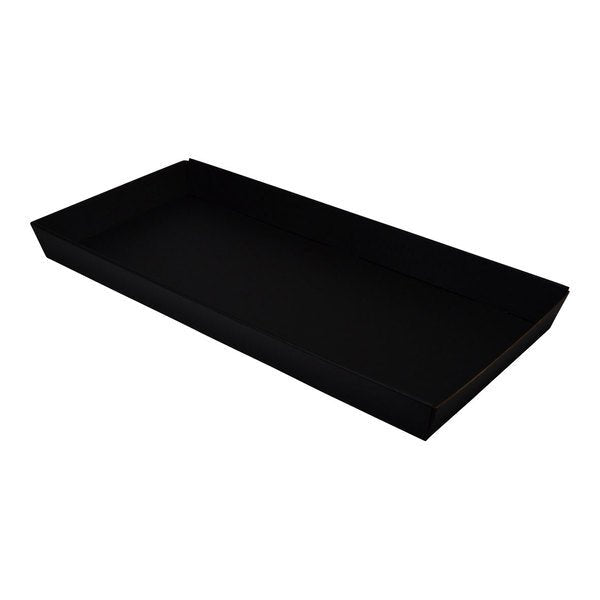 50mm High Large Rectangle Catering Tray - with optional clear lid (Lid purchased separately) - PackQueen