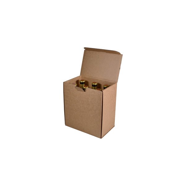 6 Beer Bottle Shipping Box (insert sold separately 700-24788) - PackQueen