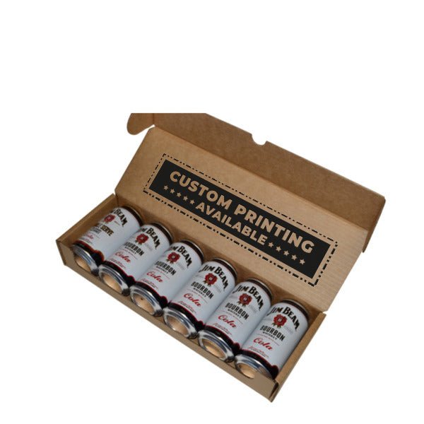 6 Beer Can Shipper Box - PackQueen