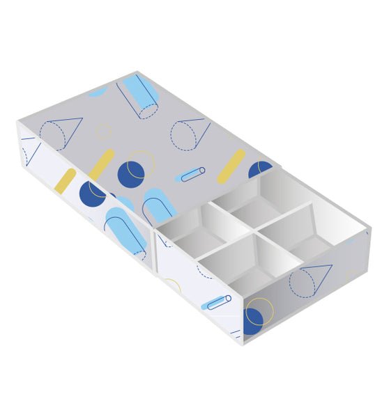 6 Pack Chocolate Box (Slide over cover) - Paperboard (285gsm) - PackQueen