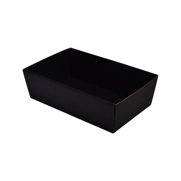 80mm High Small Rectangle Catering Tray - with optional clear lid (Lid purchased separately) - PackQueen