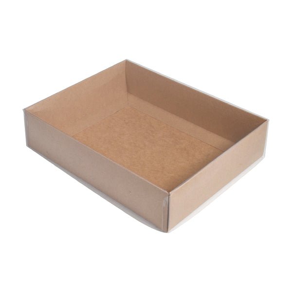 9434 Rectangle Gift Box with Clear Lid - Paperboard (285gsm) (Base & Clear Lid) - PackQueen
