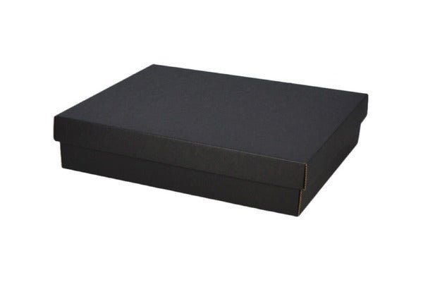 A3 Two Piece Cardboard Gift Box - 100mm High - PackQueen