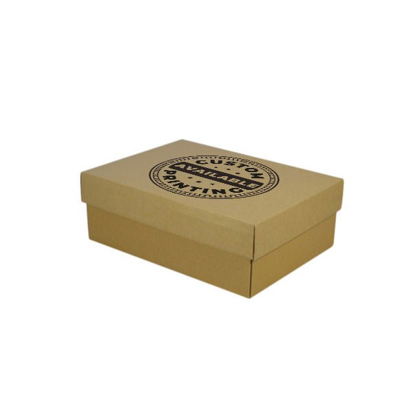 A4 Cardboard Gift Box (Base & Lid) - 100mm High - PackQueen