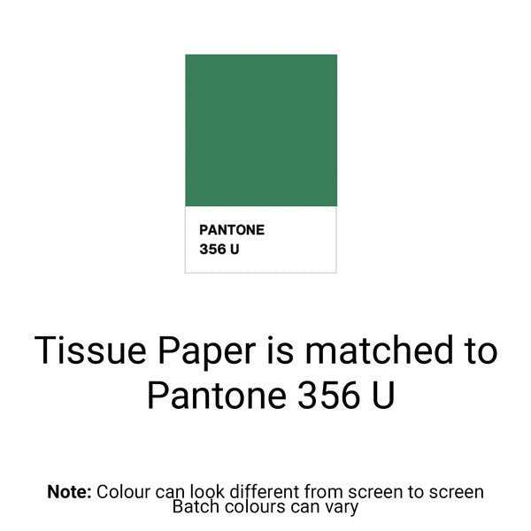 Bottle Green Tissue Paper - Acid Free 500 x 750mm (Bulk 480 Sheets) - PackQueen