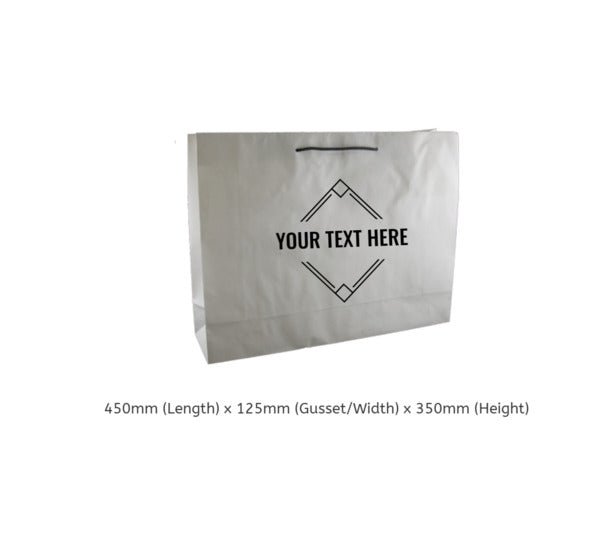 Boutique Deluxe Brown Kraft Paper Gift Bag - 250 PACK - PackQueen