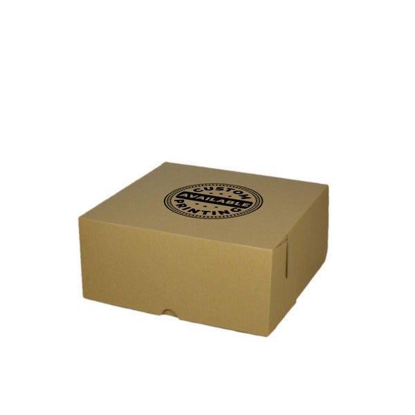 Cardboard Cake Box 10 x 10 x 4 inches - PackQueen