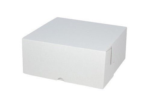 Cardboard Cake Box 10 x 10 x 4 inches - PackQueen