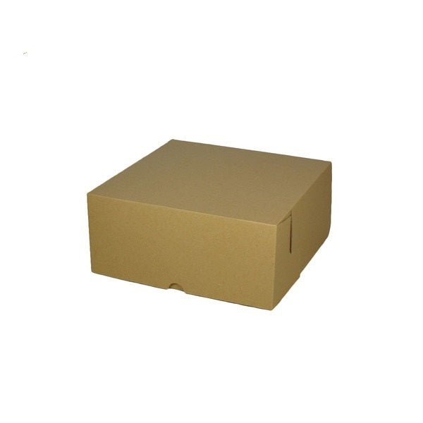 Cardboard Cake Box 6 x 6 x 4 inches (MTO) - PackQueen