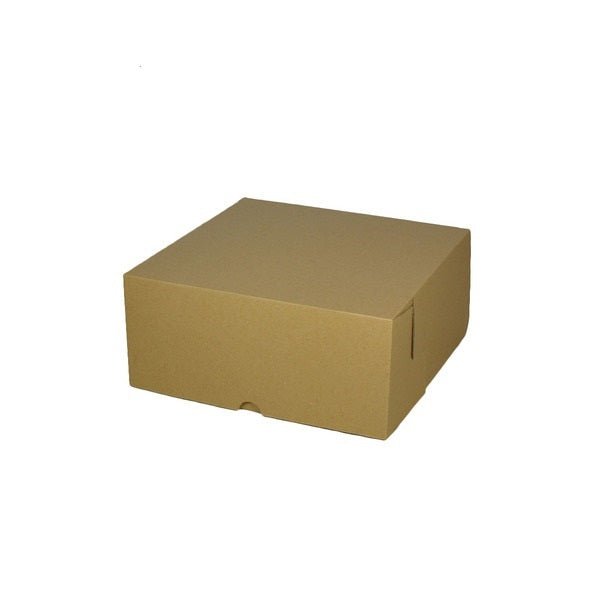 Cardboard Cake Box 8 x 8 x 4 inches - PackQueen