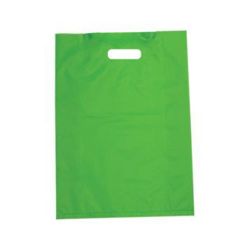 Carnival HD Plastic Bags Large - Lime Green 500PK - PackQueen