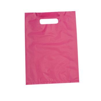 Carnival HD Plastic Bags Small - Pink 1000PK - PackQueen
