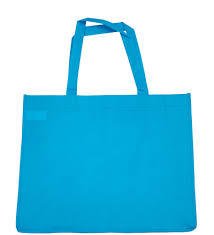 Carnival Non Woven Bags - Beach Blue - 100PK - PackQueen