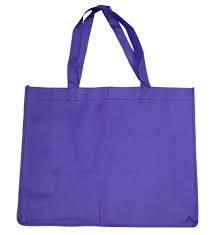 Carnival Non Woven Bags - Purple - 100PK - PackQueen