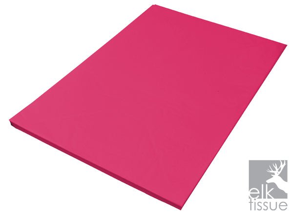 Cerise Tissue Paper - Acid Free 500 x 750mm (Bulk 480 Sheets) - PackQueen