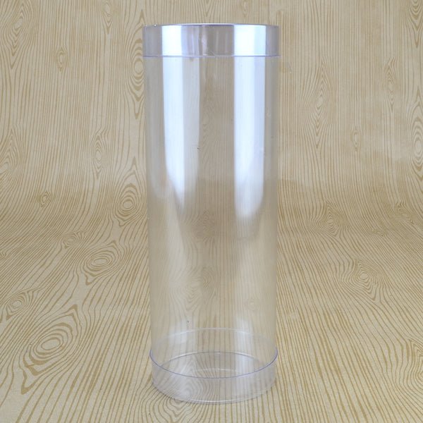 Clear 60mm Cylinder Box 165mm High (Suitable for 5-6 Macaroons) - 60 x 60 x 165mm - PackQueen