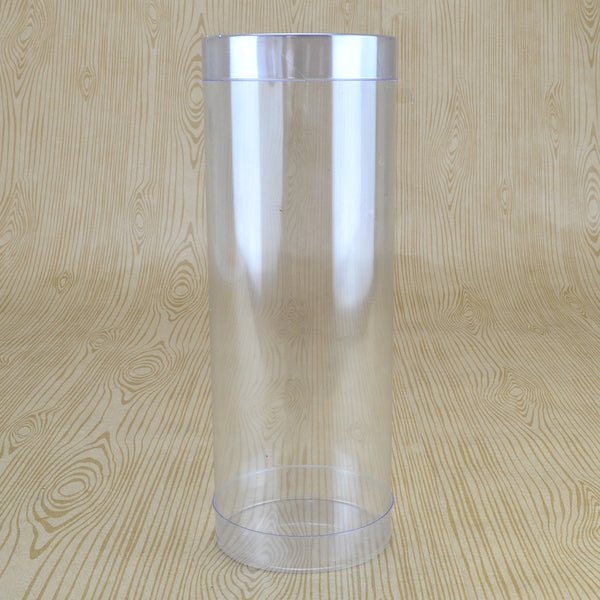 Clear 60mm Cylinder Box 165mm High (Suitable for 5-6 Macaroons) - 60 x 60 x 165mm - PackQueen