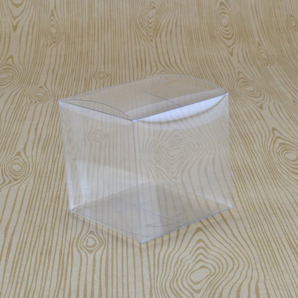 Clear Folding Box (No. #2) - 60mm Cube - PackQueen