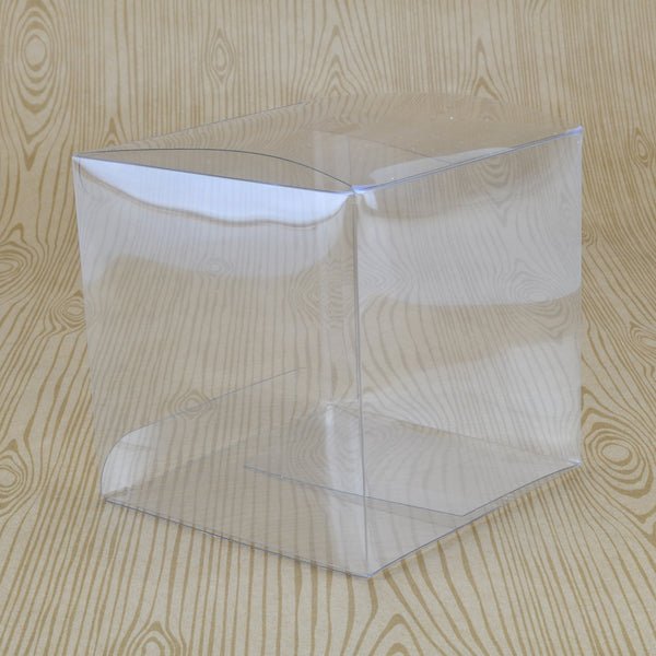 Clear Folding Box (No. #6) - 90mm Cube - PackQueen