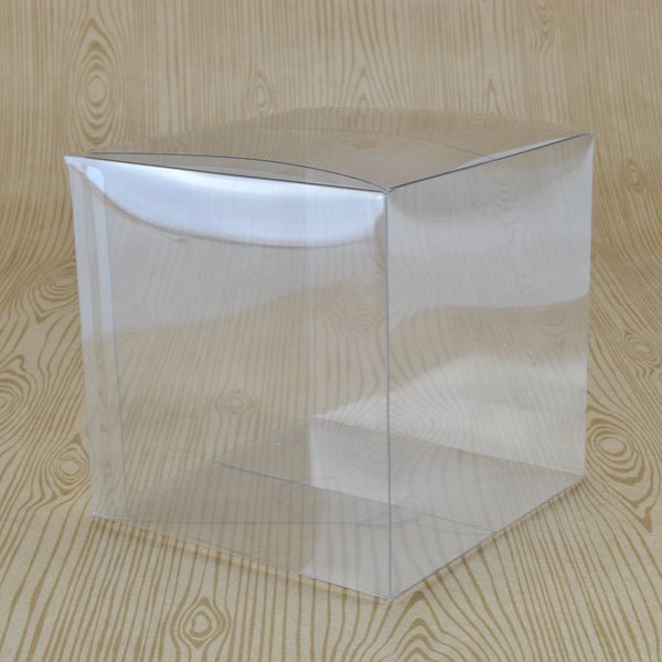 Clear Folding Box (No. #7) 100mm Cube - PackQueen