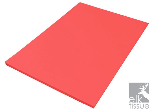 Coral Rose Tissue Paper - Acid Free 500 x 750mm (Bulk 480 Sheets) - PackQueen