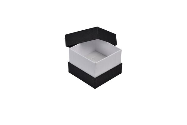 CUSTOM PRINTED Rigid Small Jewellery Box for Rings, Earrings, Pendants - Two Tone Texture - PackQueen