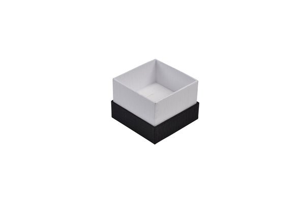 CUSTOM PRINTED Rigid Small Jewellery Box for Rings, Earrings, Pendants - Two Tone Texture - PackQueen