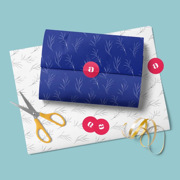 Custom Printed Wrapping Paper (CMYK) - 700 x 500mm - PackQueen