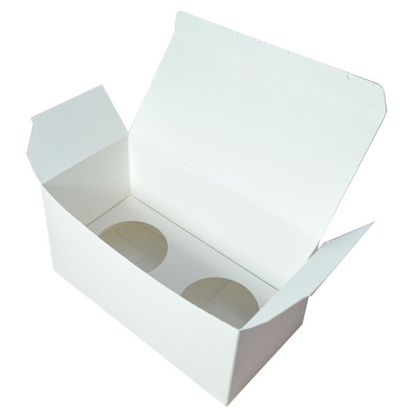 Double Cupcake Box with Base & Removable Insert - Paperboard (285gsm) - PackQueen