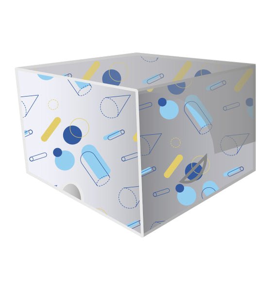 Exclusive Paperboard Cake Box 10 x 10 x 6 inches (Premium Design with Rounded Edges) - PackQueen