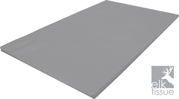 Grey Tissue Paper - Acid Free 500 x 750mm (Bulk 480 Sheets) - PackQueen