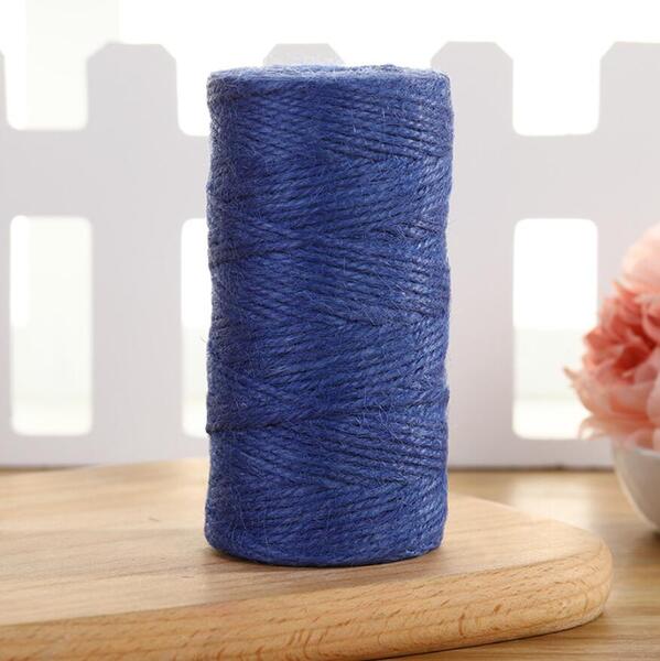 Jute Twine Navy Blue - 2mm x 100 metres - PackQueen