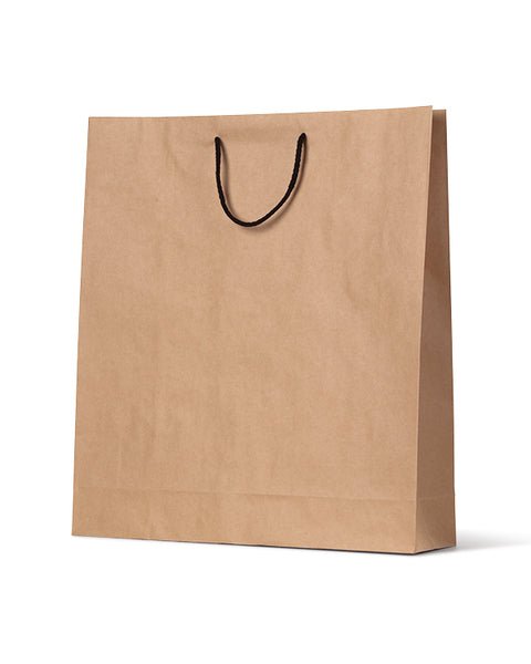 Large Deluxe Brown Kraft Paper Gift Bag - 250 PACK - PackQueen