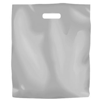 Large Frosted Plastic Bag - 500PK - PackQueen