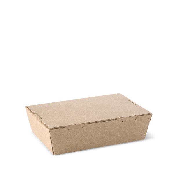 Medium Lunch Boxes 200PK - Brown - PackQueen