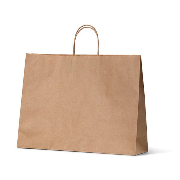 Midi Boutique Brown Kraft Paper Gift Bag - 250 PACK - PackQueen