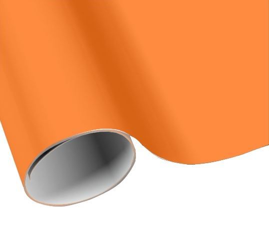 Orange - Wrapping Paper - 500mm x 50metres - PackQueen