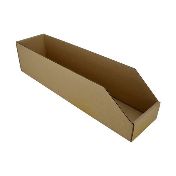 Pick Bin Box & Part Box 17974 (One Piece Self Locking Cardboard Storage Box) - PackQueen