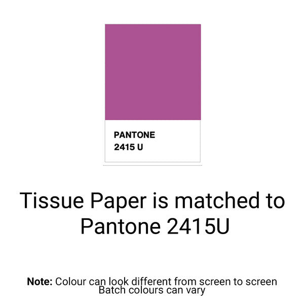 Plum Tissue Paper - Acid Free 500 x 750mm (Bulk 480 Sheets) - PackQueen