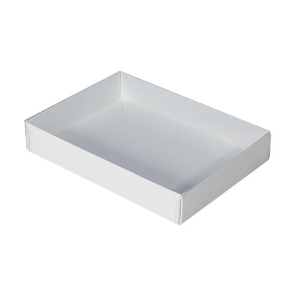 Rectangle 12 Gift Box with Clear Lid - Paperboard (285gsm) - PackQueen