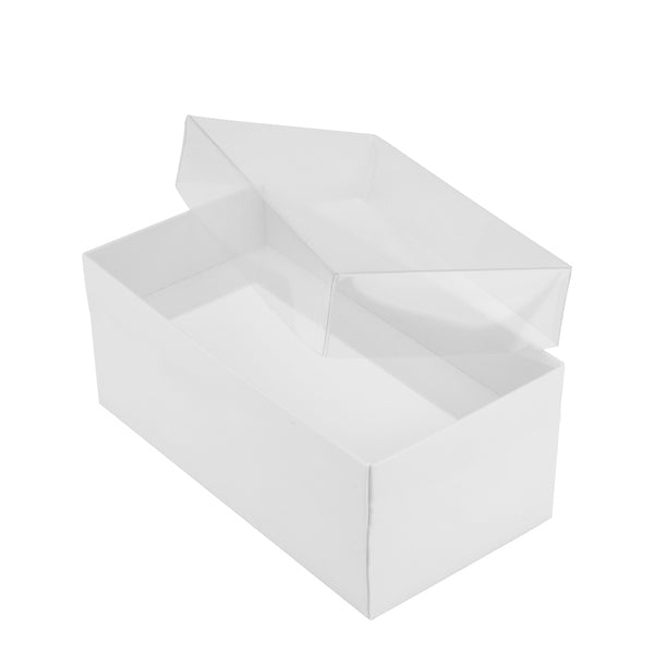 Rectangle 16 Gift Box with Clear Lid - Paperboard (285gsm) - PackQueen