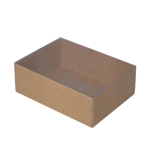 Rectangle 24 Gift Box with Clear Lid - Paperboard (285gsm) - PackQueen
