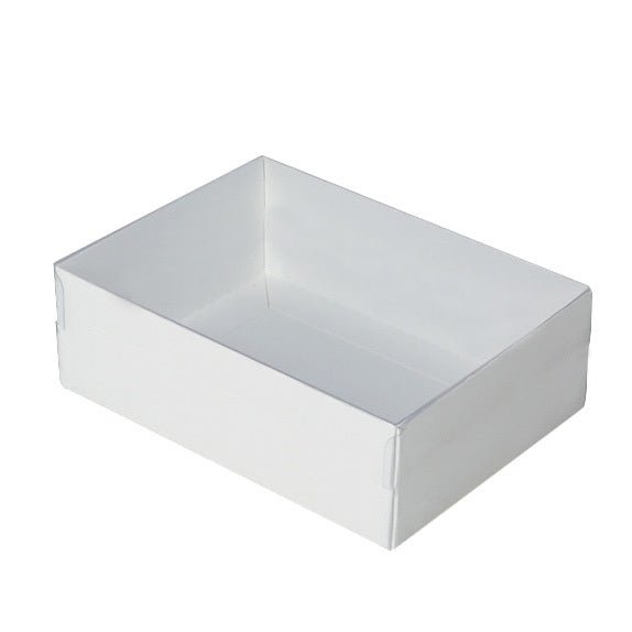 Rectangle 24 Gift Box with Clear Lid - Paperboard (285gsm) - PackQueen
