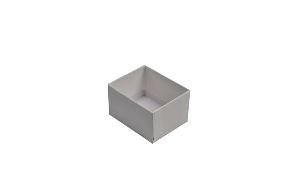 Rigid Standard Small Jewellery Box for Rings Pendants or Hoops - Matt White - PackQueen