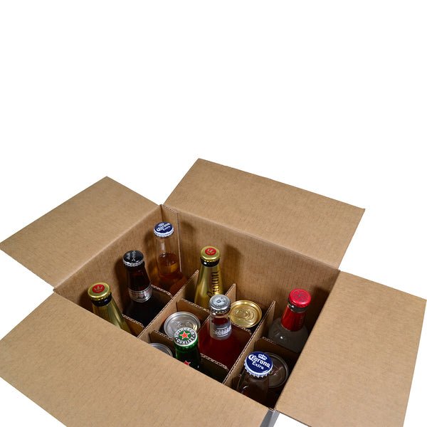 RSC Shipping Carton 12 Beer Bottle (INSERTS SOLD SEPARATELY - See product 700-24789) - PackQueen