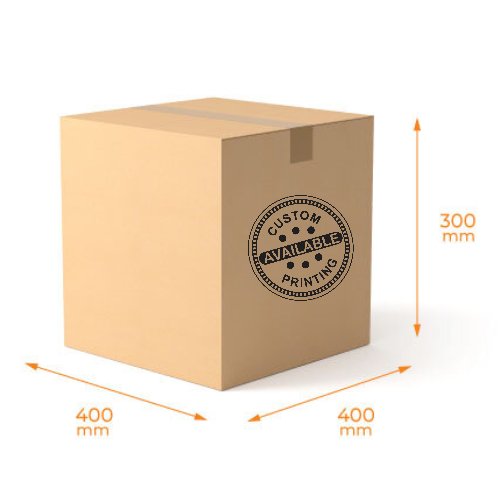 RSC Shipping Carton 300846 Kraft Brown Board - PackQueen