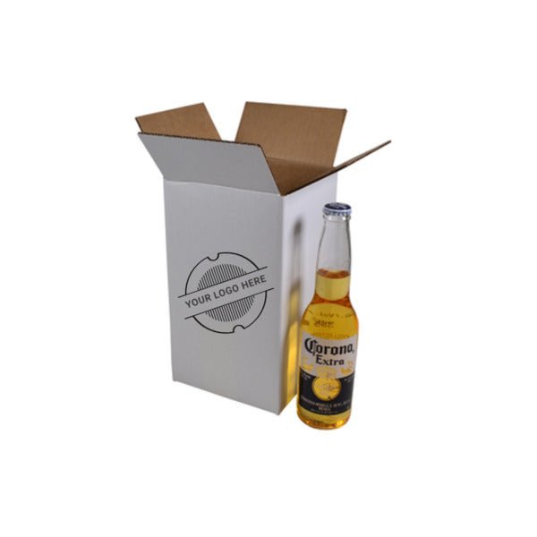 RSC Shipping Carton 4 Beer Bottles - PackQueen