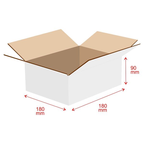 RSC Shipping Carton Half 180 Cube [PALLET BUY] - PackQueen